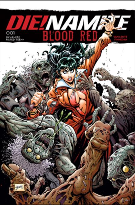 DIE!NAMITE BLOOD RED #1 (Limit 2 Per Cover) (rel:11/5)~