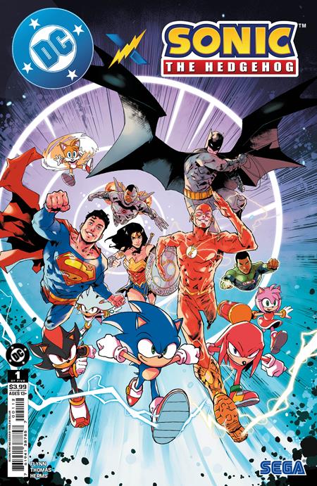 DC X SONIC THE HEDGEHOG #1 (OF 5) Second Printing (Limit 2 Per Cover) (rel:04/30)~
