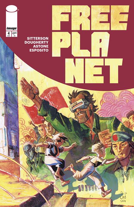 FREE PLANET #4 (Limit 2 Per Cover) (rel:08/13)~