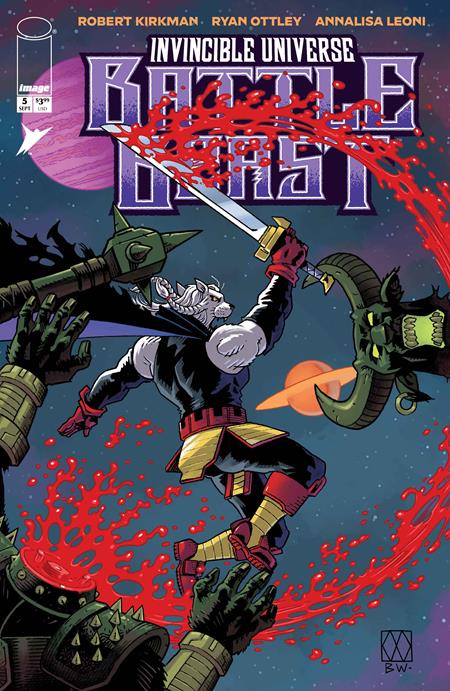 INVINCIBLE UNIVERSE BATTLE BEAST #5 CVR E INC 1:50 MATT WAGNER & BRENNAN WAGNER VAR (rel:09/17)
