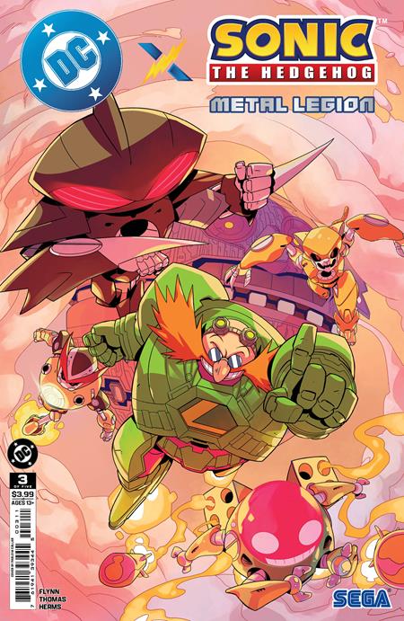 DC X SONIC THE HEDGEHOG THE METAL LEGION #3 (OF 5) (Limit 2 Per Cover) (rel:07/01)