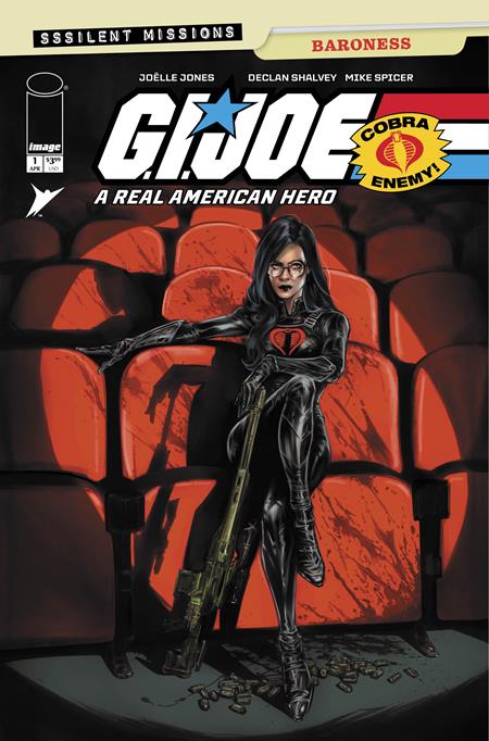 GI JOE A REAL AMERICAN HERO SSSILENT MISSIONS BARONESS #1 (ONE SHOT) (Limit 1 Per Cover) (rel:04/01)~