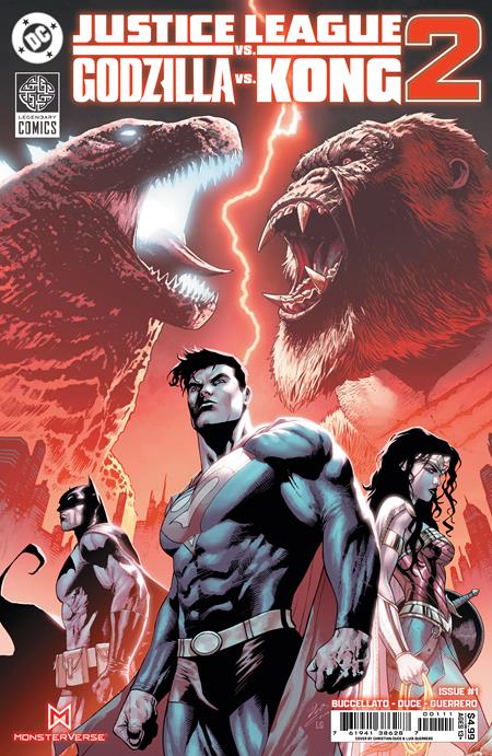 JUSTICE LEAGUE VS GODZILLA VS KONG 2 #1 (OF 7) (Limit 2 Per Cover) (rel:06/04)~