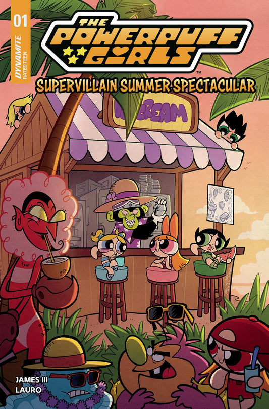 POWERPUFF GIRLS SUPERVILLAIN SPECTACULAR #1 (Limit 2 Per Cover) (rel:07/09)