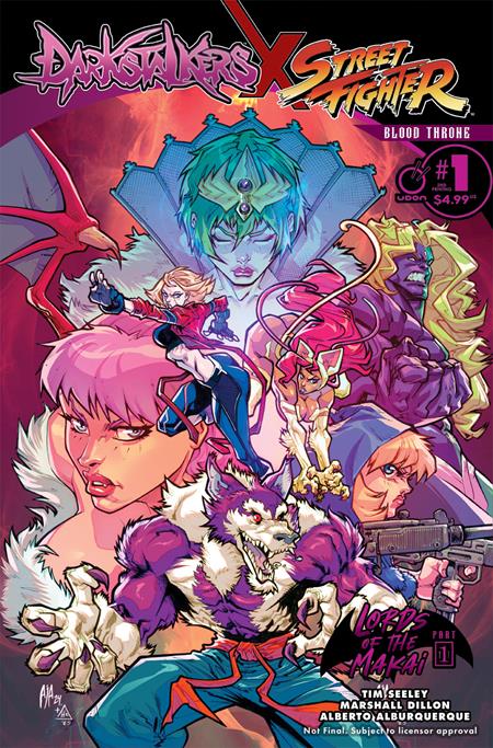 DARKSTALKERS X STREET FIGHTER BLOOD THRONE #1 (ONE SHOT) 2ND PTG (Limit 2 Per Cover) (rel:08/20)