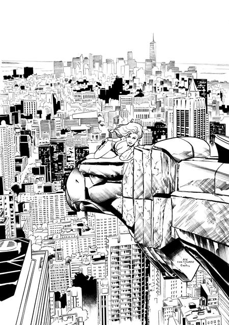 HEAT SEEKER EXPOSED A GUN HONEY SERIES #3 (OF 4) CVR J INC 1:5 ACE CONTINUADO INKS VAR (MR) (Limit 2 Per Cover) (rel:10/01)
