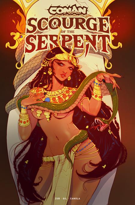 CONAN THE BARBARIAN SCOURGE OF THE SERPENT #3 (OF 4) (MR) (Limit 2 Per Cover) (rel:11/26)