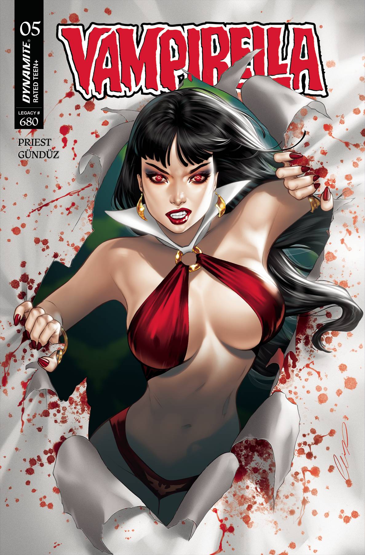 VAMPIRELLA (2025) #5 (Limit 2 Per Cover) (rel:07/23)