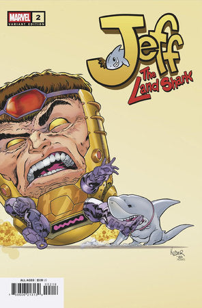 JEFF THE LAND SHARK #2 AARON KUDER VARIANT[1:25] (rel:07/23)