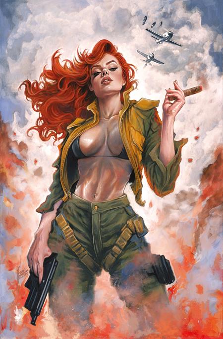 HEAT SEEKER EXPOSED A GUN HONEY SERIES #1 (OF 4) CVR N SDCC EXCLUSIVE TEHANI FARR VIRGIN VAR (MR) (Limit 2 Per Cover) (rel:10/15)