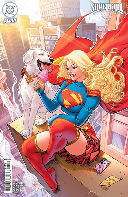 SUPERGIRL #5 CVR E INC 1:25 ADRIANA MELO CARD STOCK VAR (rel:09/10)
