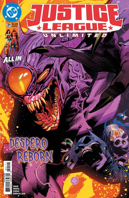 JUSTICE LEAGUE UNLIMITED #21 (Limit 2 Per Cover) (rel:07/22)