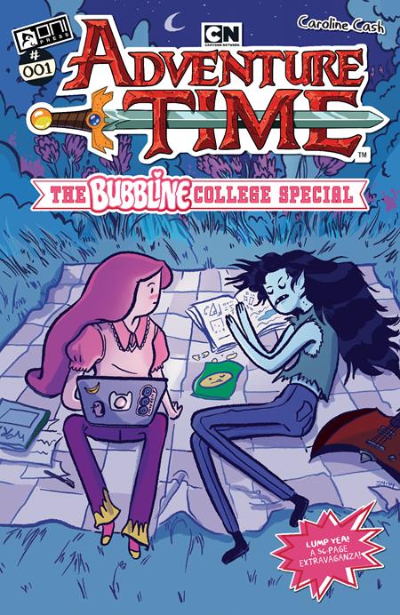ADVENTURE TIME (2025) THE BUBBLINE COLLEGE SPECIAL # 1 (ONE SHOT) (Limit 2 Per Cover) (rel:10/1)~