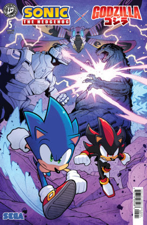 Sonic the Hedgehog x Godzilla #5 (Limit 2 Per Cover) (rel:12/16)