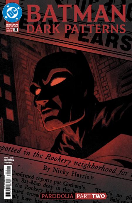 BATMAN DARK PATTERNS #8 (OF 12) (Limit 2 Per Cover) (rel:07/09)~