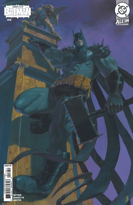 ABSOLUTE BATMAN #16 (Limit 1 Per Customer) CVR E INC 1:25 RICCARDO FEDERICI CARD STOCK VAR (rel:01/21)