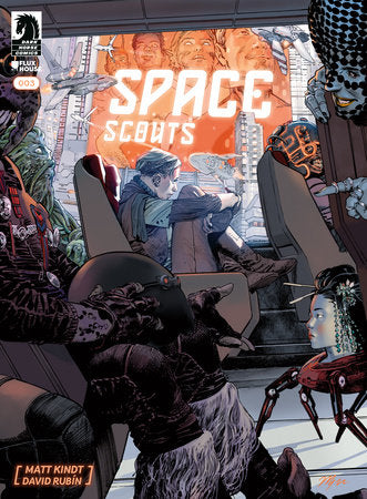 Space Scouts #3 (Limit 2 Per Cover) (rel:02/04)