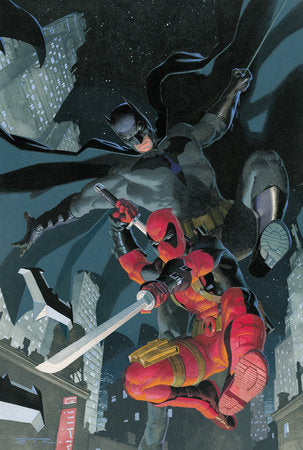 MARVEL/DC: DEADPOOL/BATMAN #1 ESAD RIBIC RATIO VIRGIN 3RD PRINTING VARIANT[1:50] (Limit 1 Per Customer) (rel:12/10)