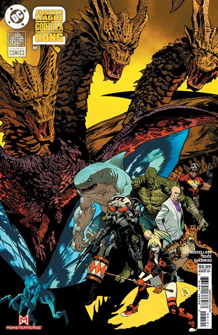 JUSTICE LEAGUE VS GODZILLA VS KONG 2 #1 (OF 7) (Limit 2 Per Cover) (rel:06/04)~