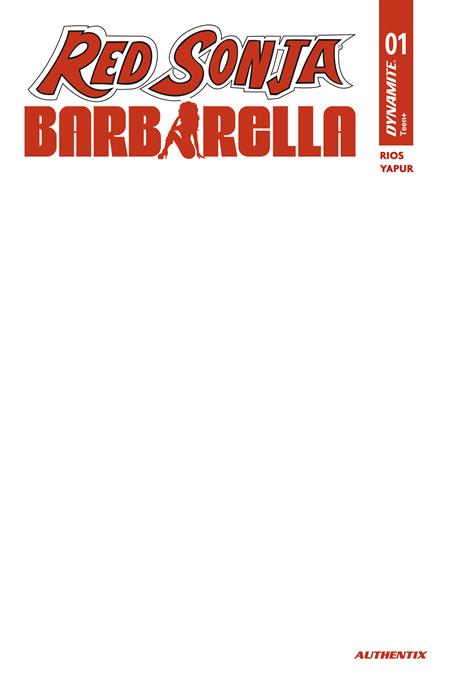 RED SONJA BARBARELLA #1 (Limit 2 Per Cover) (rel:11/04)