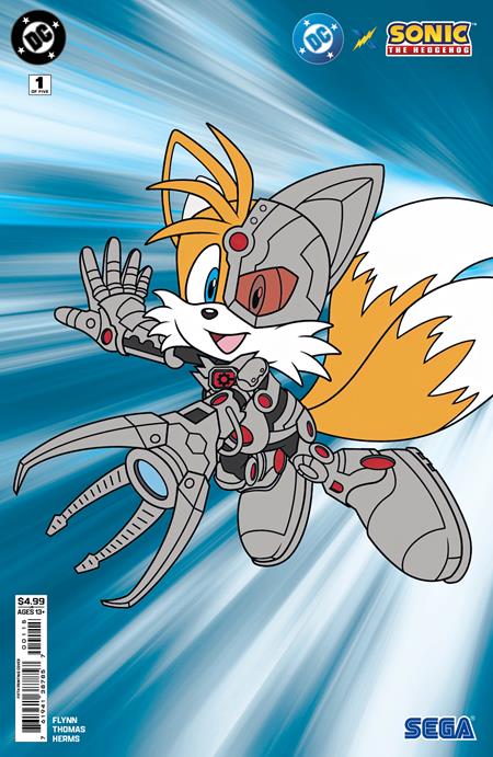 DC X SONIC THE HEDGEHOG #1 (OF 5) Fifth Printing (Limit 2 Per Cover) (rel:09/10)