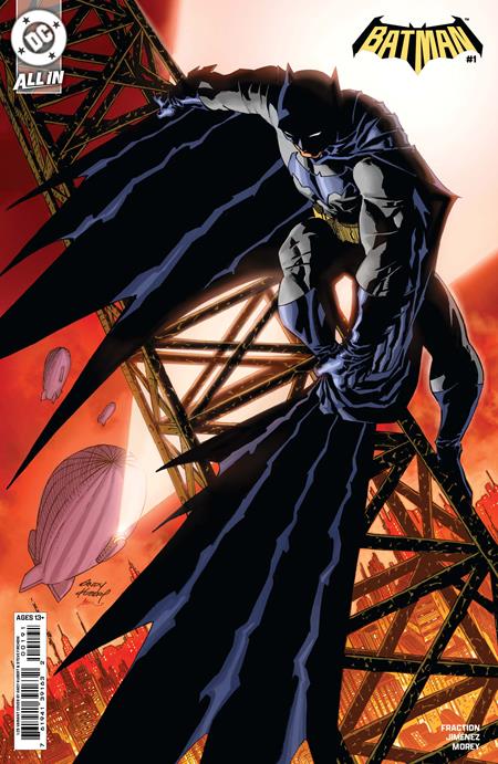 BATMAN #1 CVR L INC 1:25 ANDY KUBERT CARD STOCK VAR (Limit 2 Per Cover) (rel:09/03)