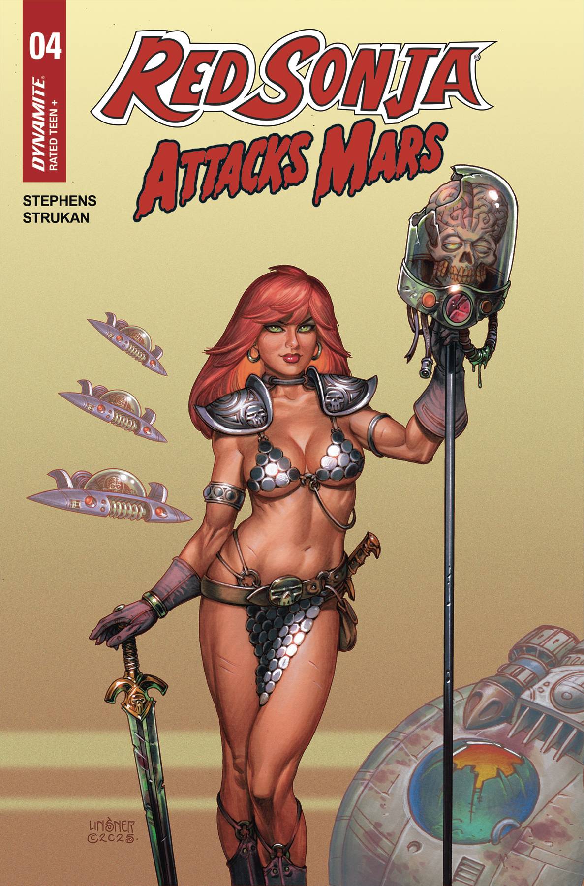 RED SONJA ATTACKS MARS #4 (OF 4) (Limit 2 Per Cover) (rel:07/23)~