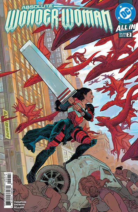 ABSOLUTE WONDER WOMAN #2 Fourth Printing (Limit 2 Per Cover) (rel:07/02)~