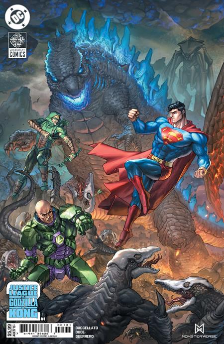 JUSTICE LEAGUE VS GODZILLA VS KONG 2 #1 (OF 7) (Limit 2 Per Cover) (rel:06/04)~