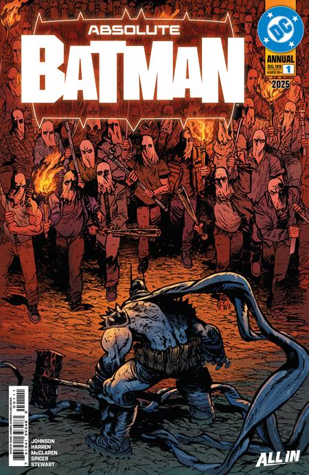 ABSOLUTE BATMAN 2025 ANNUAL #1 (ONE SHOT) (Limit 2 Per Cover) (rel:10/29)