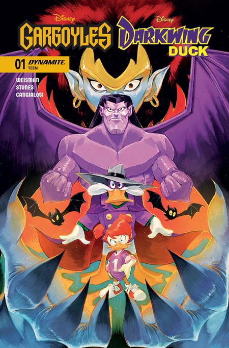 GARGOYLES DARKWING DUCK #1 (Limit 2 Per Cover) (rel:01/14)
