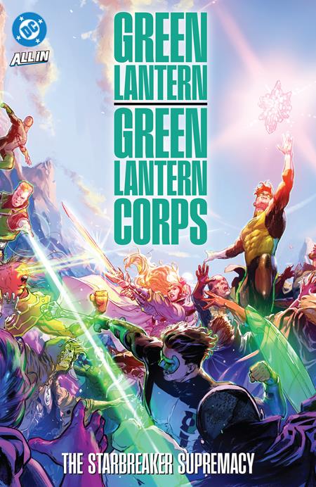 GREEN LANTERN GREEN LANTERN CORPS THE STARBREAKER SUPREMACY TP (Limit 2 Per Cover) (rel:04/14)