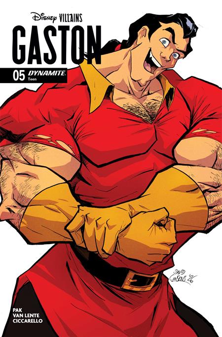 DISNEY VILLAINS GASTON #5 (Limit 2 Per Cover) (rel:07/08)