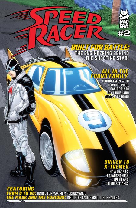 SPEED RACER #2 CVR C 10 COPY CHRIS BATISTA CAR MAGAZINE HOMAGE UNLOCK VAR (rel:08/27)