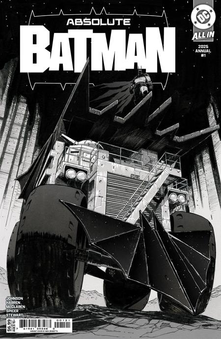 ABSOLUTE BATMAN 2025 ANNUAL #1 (ONE SHOT) (Limit 2 Per Cover) (rel:10/29)