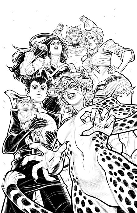 CHEETAH AND CHESHIRE ROB THE JUSTICE LEAGUE #5 (OF 6) (Limit 2 Per Cover) (rel:12/03)