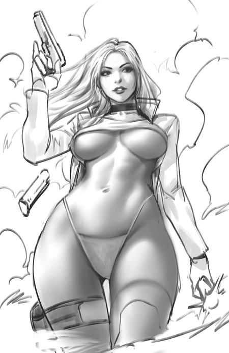 HEAT SEEKER EXPOSED A GUN HONEY SERIES #2 (OF 4) CVR I INC 1:5 DERRICK CHEW SKETCH VAR (MR) (rel:07/30)