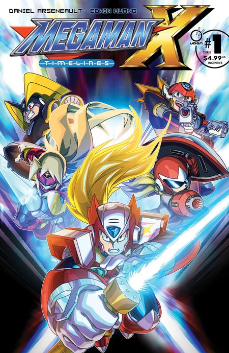 MEGA MAN X TIMELINES #1 (ONE SHOT) CVR E INC 1:5 JEFFREY CHAMBA CRUZ VAR (Limit 2 Per Cover) (rel:06/18)