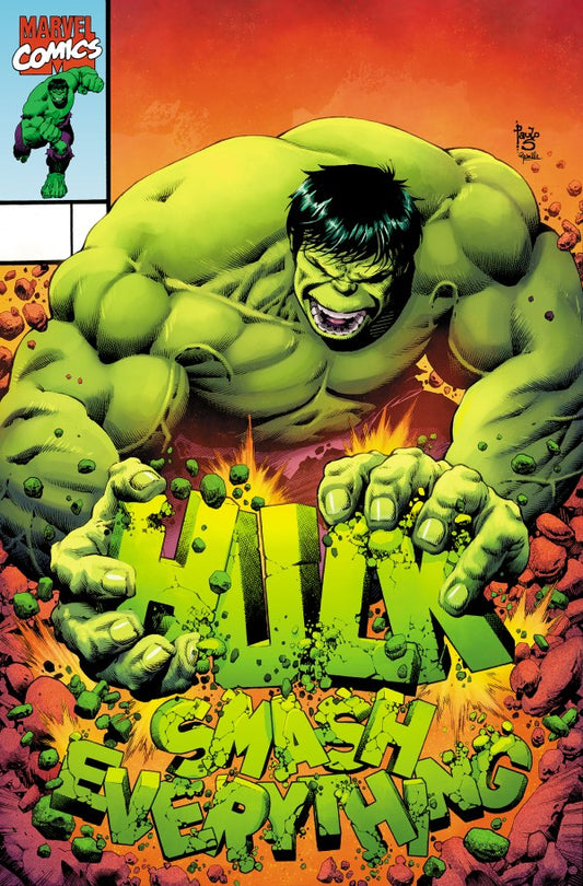 HULK: SMASH EVERYTHING #1 PAULO SIQUEIRA VARIANT[1:25] (Limit 1 Per Customer) (rel:12/03)