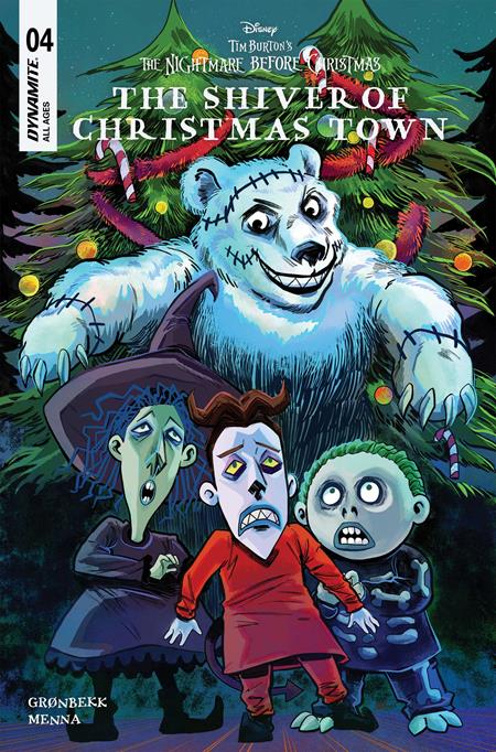 THE SHIVER OF CHRISTMAS TOWN #4 (Limit 1 Per Cover) TIM BURTONS THE NIGHTMARE BEFORE CHRISTMAS (rel:04/01)