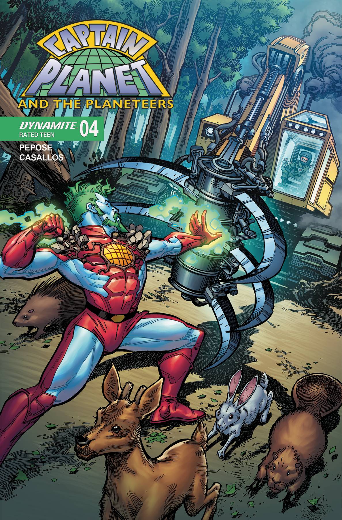 CAPTAIN PLANET #4 (Limit 2 Per Cover) (rel:09/03)