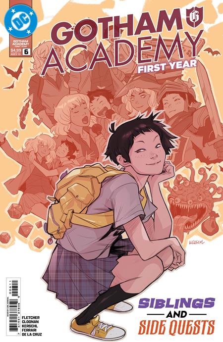 GOTHAM ACADEMY FIRST YEAR #6 (OF 6) (Limit 2 Per Cover) (rel:08/05)