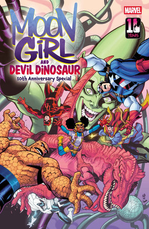 MOON GIRL & DEVIL DINOSAUR 10TH ANNIVERSARY SPECIAL #1 (rel:04/02)