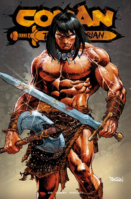 CONAN THE BARBARIAN #21 CVR H SDCC EXCLUSIVE DAN PANOSIAN FOIL TRADE VAR (MR) (Limit 1 Per Cover) (rel:10/15)