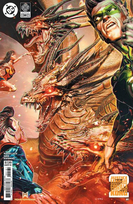 JUSTICE LEAGUE VS GODZILLA VS KONG 2 #1 (OF 7) (Limit 2 Per Cover) (rel:06/04)~