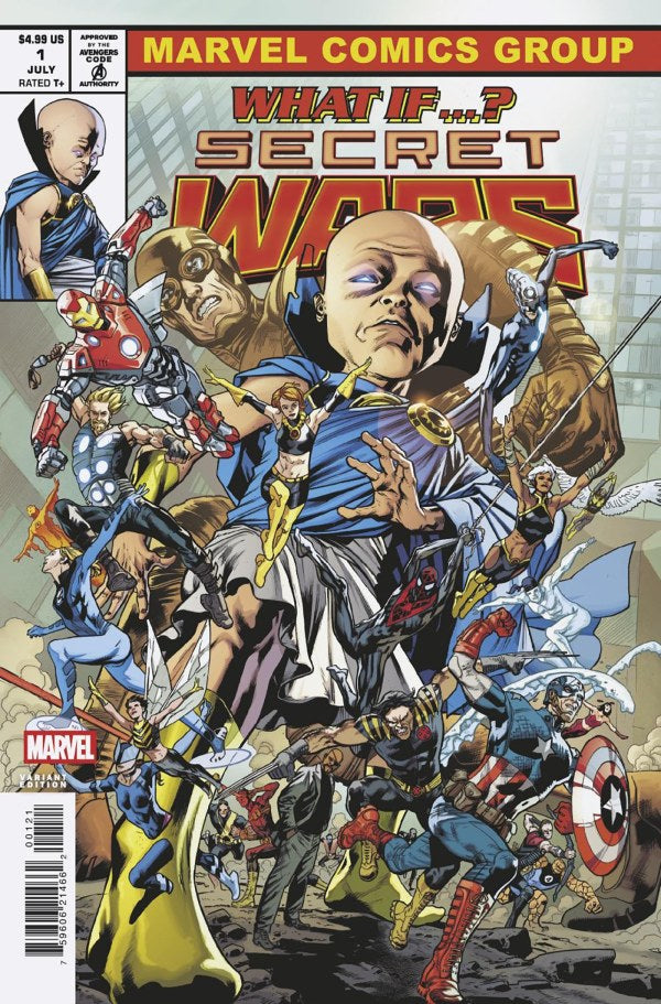WHAT IF...? SECRET WARS #1 (Limit 2 Per Cover) (rel:07/01)