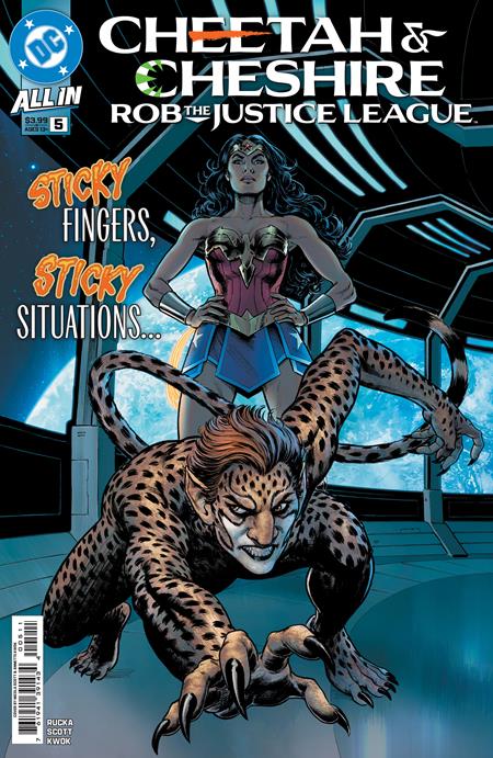 CHEETAH AND CHESHIRE ROB THE JUSTICE LEAGUE #5 (OF 6) (Limit 2 Per Cover) (rel:12/03)~