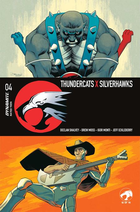THUNDERCATS X SILVERHAWKS #4 (Limit 2 Per Cover) (rel:07/08)