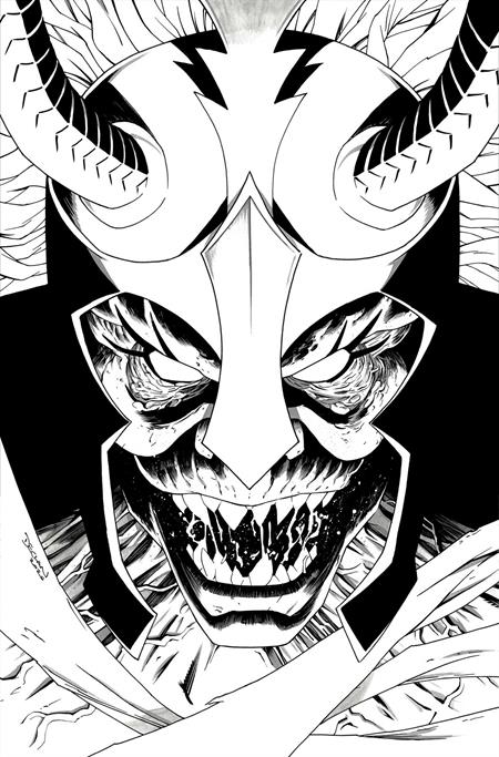 MUMM-RA THE EVER LIVING #4 CVR L INC 1:7 DECLAN SHALVEY LINE ART VIRGIN VAR (Limit 1 Per Customer) (rel:07/15)