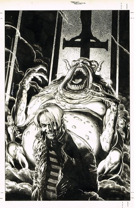KILROY IS HERE (ONE SHOT) CVR C INC 1:10 BRIAN BOLLAND B&W VAR (Limit 1 Per Customer) (rel:04/01)